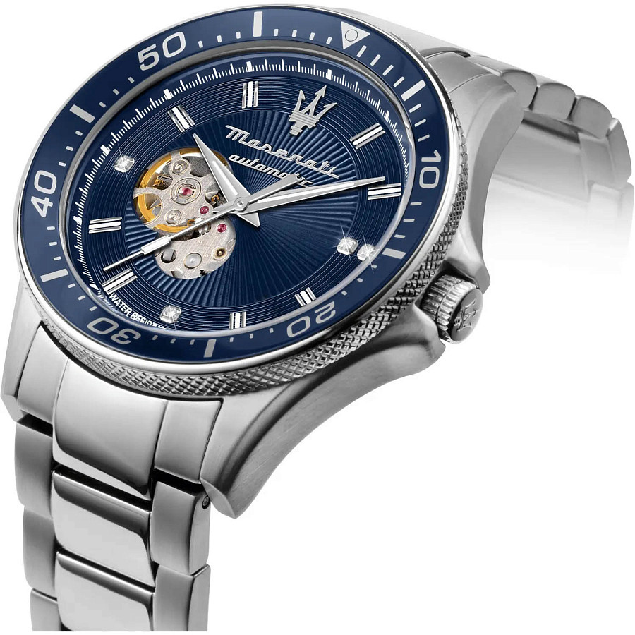 Часы Maserati Sfida R8823140007 — механические, металл сталь