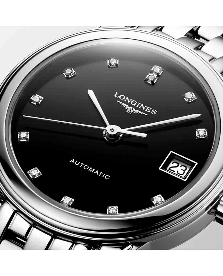 Часы Longines Flagship L4.274.4.57.6 — женские, нержавеющая сталь