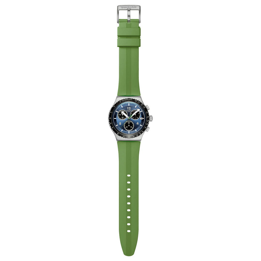 Часы Swatch I New Chrono YVS531 — металл сталь, Швейцария