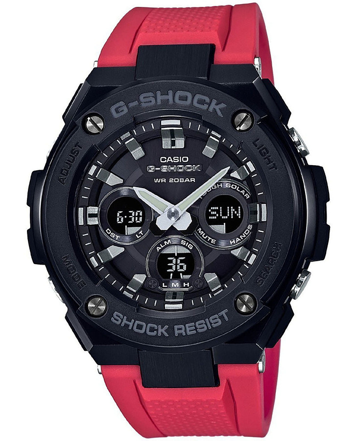 Часы Casio G-Shock GST-W300G-1A4 — мужские, черный