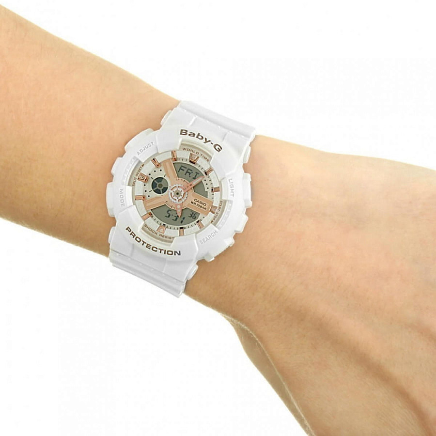 Часы Casio Baby-G BA-110RG-7A — кварцевые, пластик