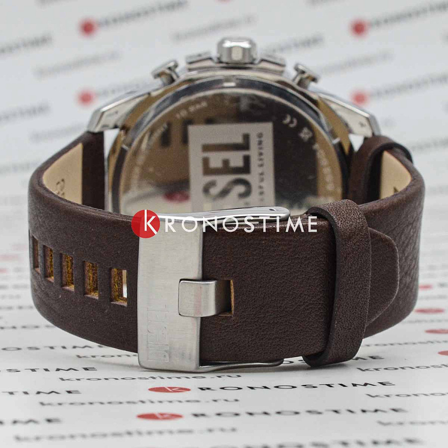 Часы Diesel MS9 Chrono DZ4290 — кожаный, мужские