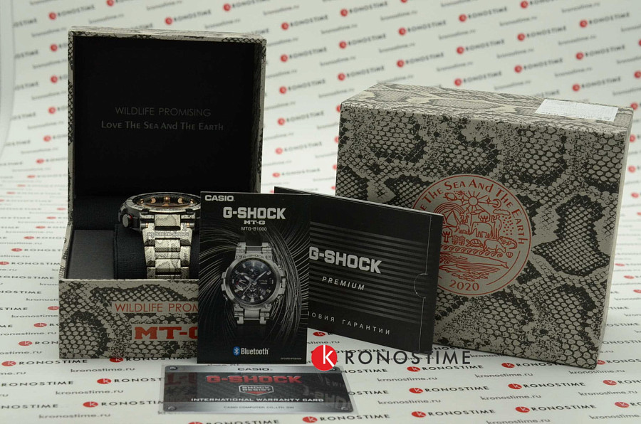 Часы Casio G-Shock Premium MTG-B1000WLP-1A — артикул MTG-B1000WLP-1AER, мужские