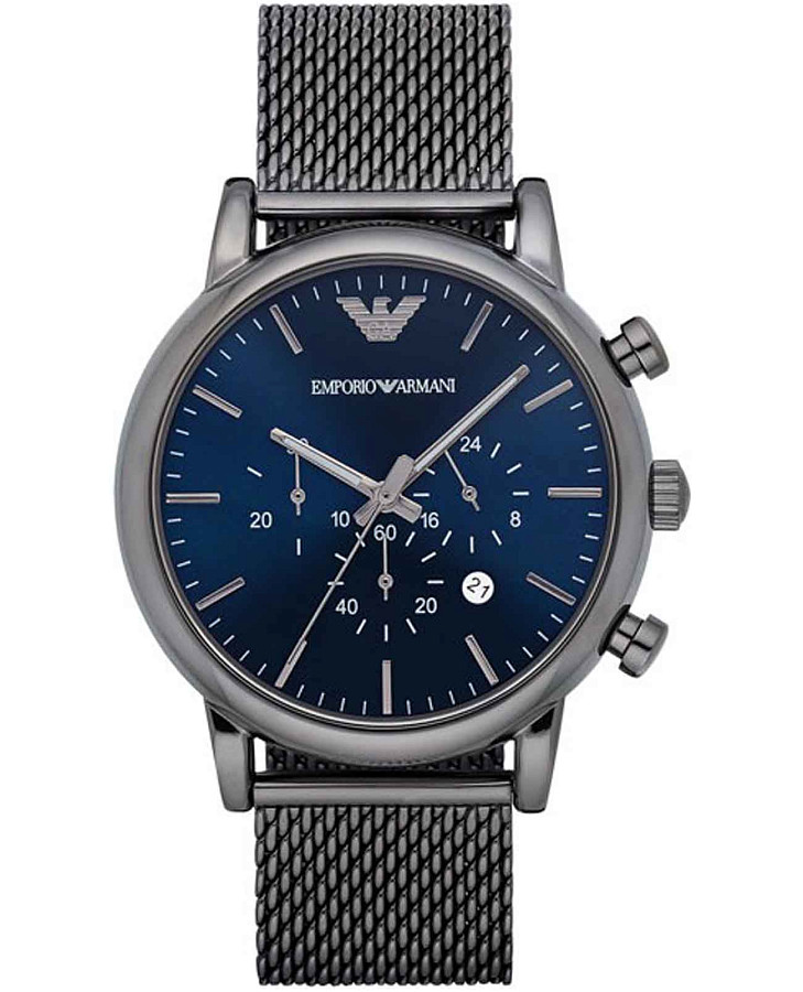 Часы Emporio Armani Luigi AR1979 — мужские, синий
