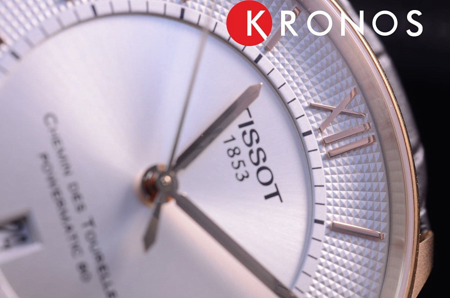 Часы Tissot Chemin des Tourelles Powermatic 80 T099.407.36.038.00 — Швейцария, механические