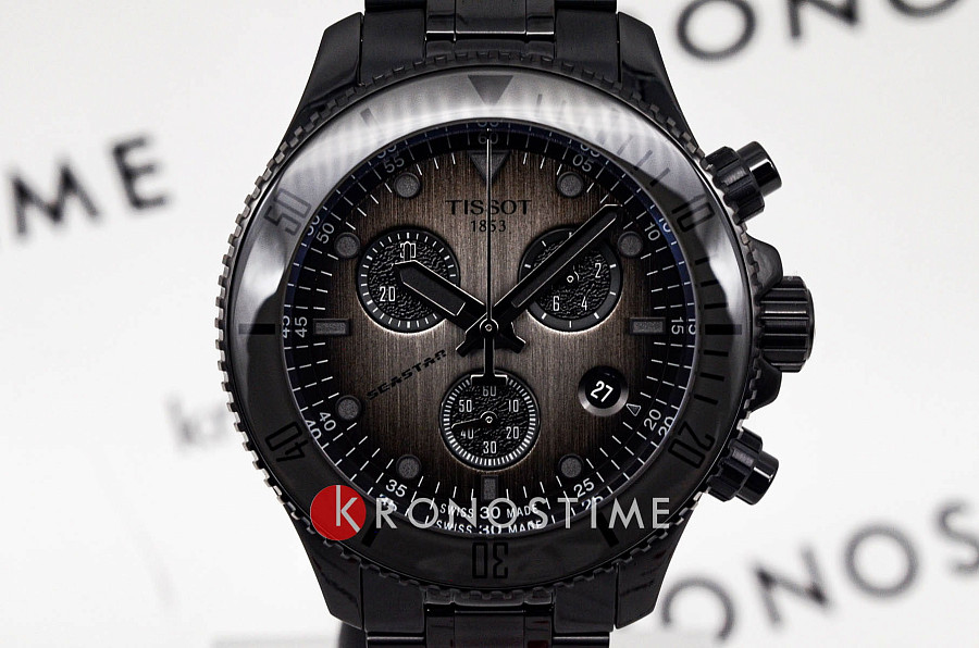 Часы Tissot Seastar 1000 Quartz Chronograph 38mm T120.217.33.061.00 — артикул T1202173306100
