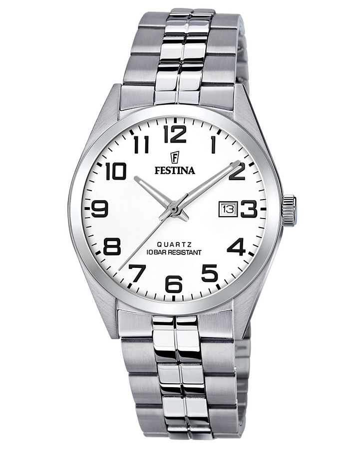 Часы Festina Classics F20437/1 — мужские, белый