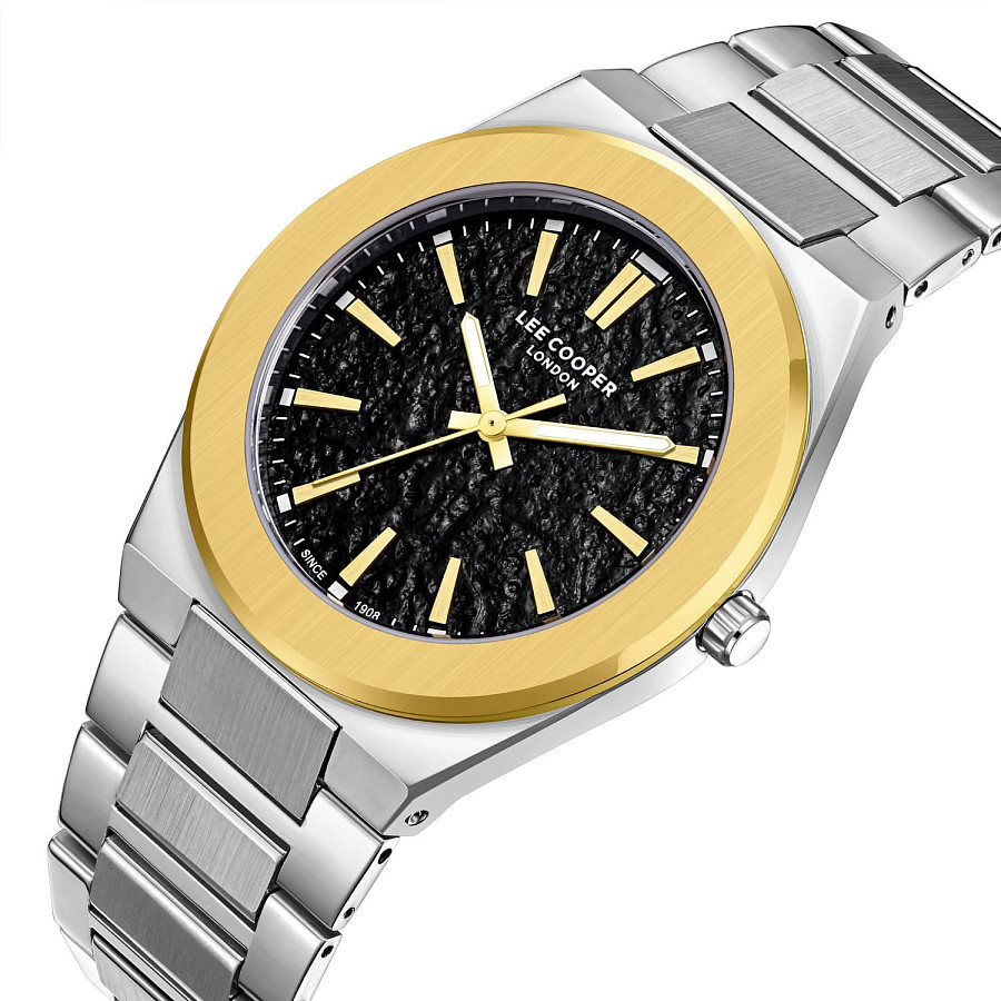Часы Lee Cooper LC08054.250 — кварцевые, металл суперметалл