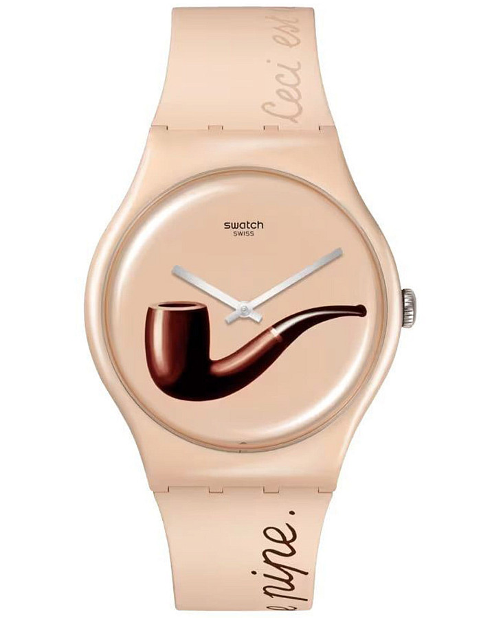 Часы Swatch New Gent Biosourced SO29Z124 — мужские, бежевый