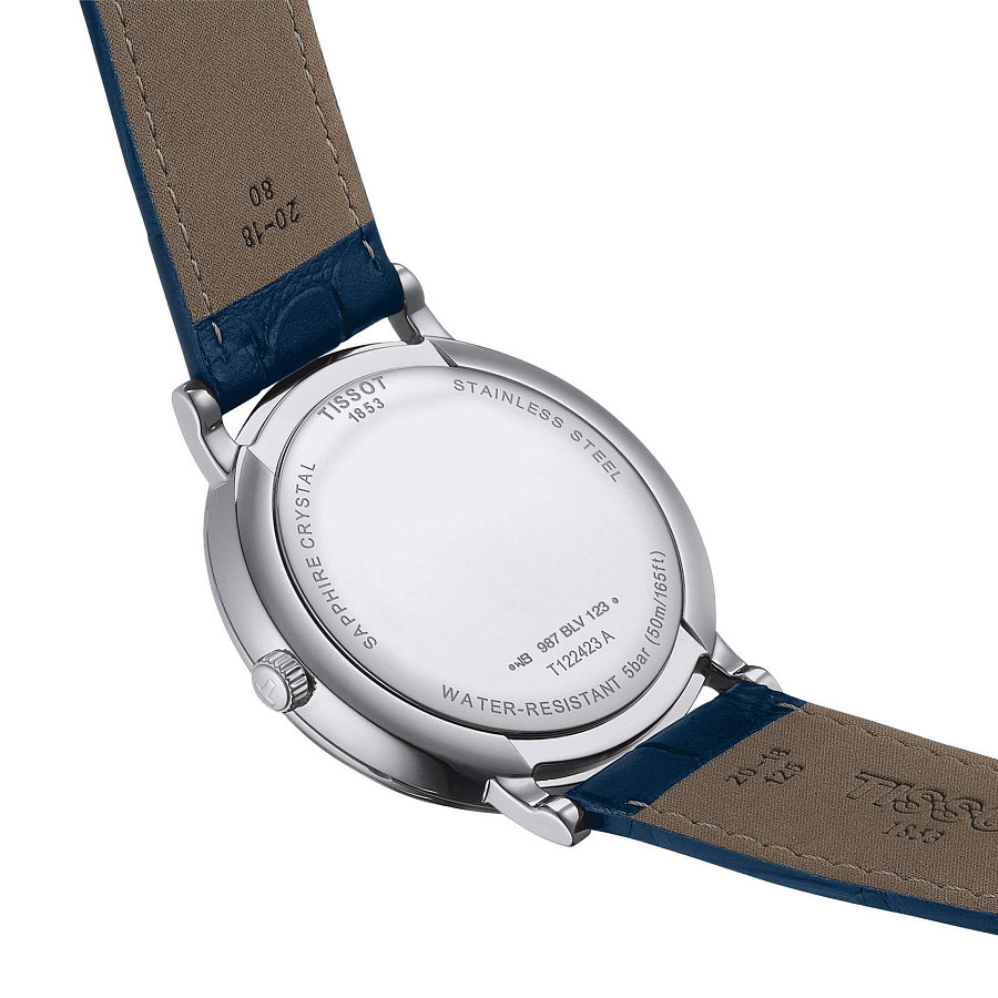 Часы Tissot Carson Premium Gent Moonphase T122.423.16.043.00 — сталь металл, Швейцария