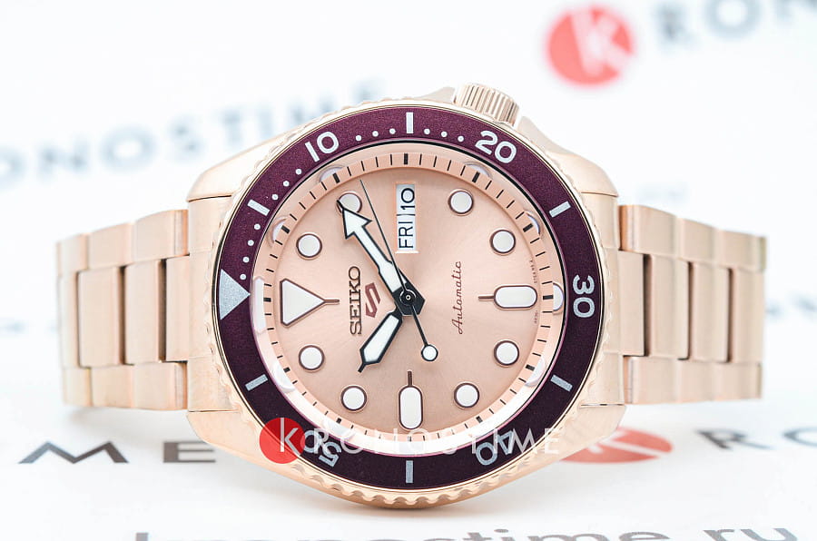 Часы Seiko 5 Sports SRPK08K1 — механические, сталь металл