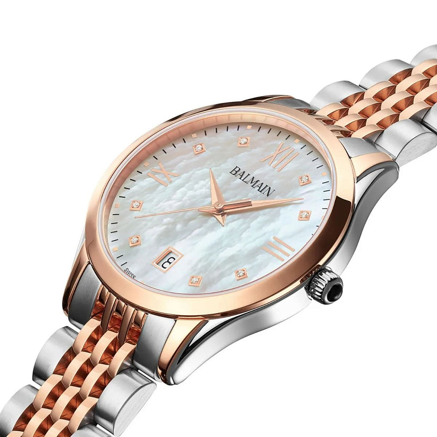 Часы Balmain Classic R B4318.31.82 — нержавеющая сталь с pvd-покрытием, женские