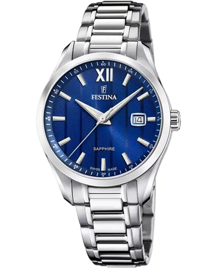 Часы Festina Classics F20026/2 — мужские, синий