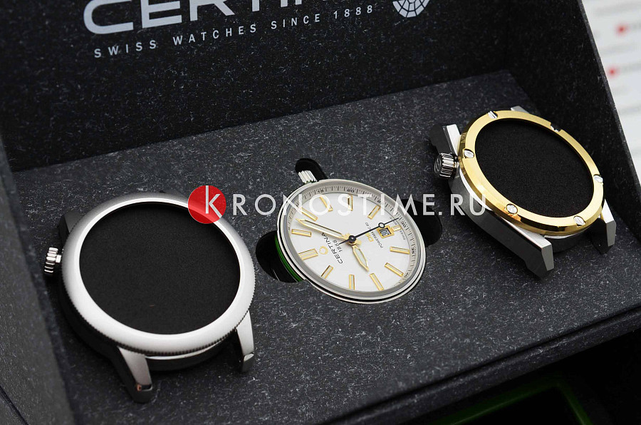 Часы Certina DS+ C041.407.19.031.01 — металл сталь, Швейцария