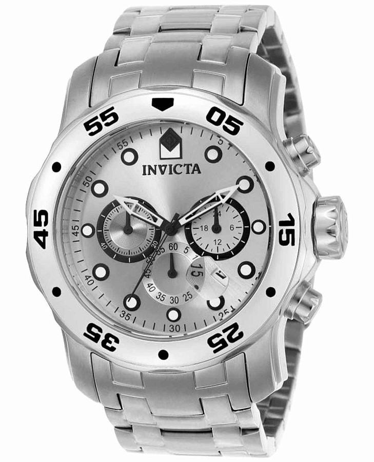Часы Invicta Pro Diver IN0071 — мужские, серебристый