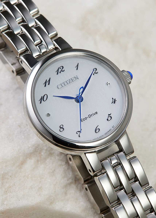 Часы Citizen Eco-Drive EM0990-81A — нержавеющая сталь, женские