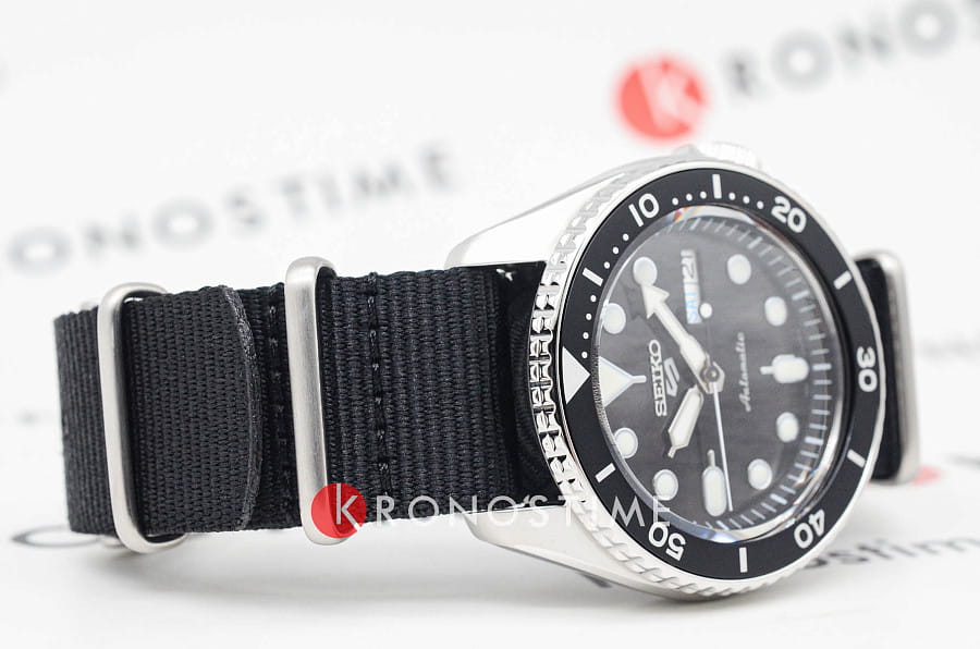 Часы Seiko 5 Sports SRPD55K3S — сталь металл, Япония