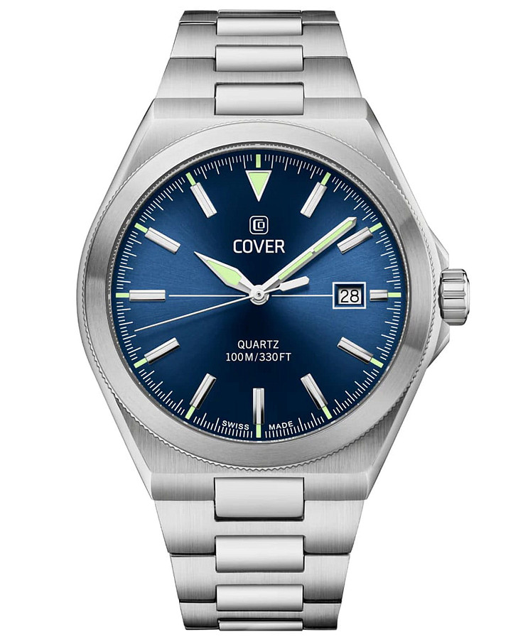 Часы Cover Iconosteel CO213.02 — мужские, синий
