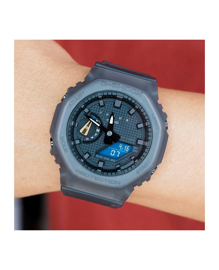 Часы Casio G-Shock GA-2100FT-8A — электронные, пластик
