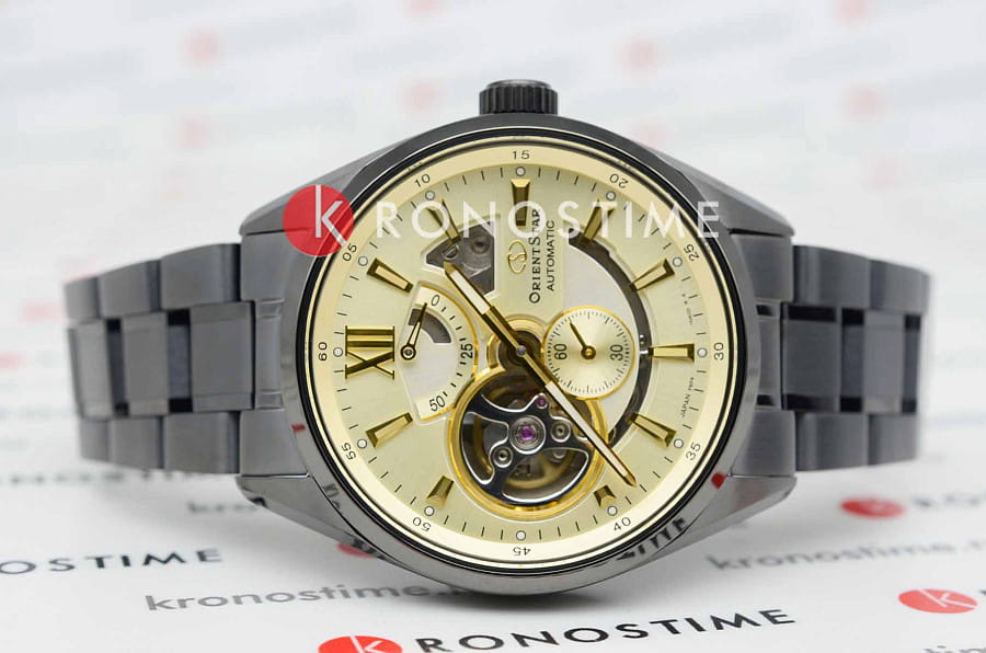 Часы Orient Star RE-AV0130G — механические, металл сталь