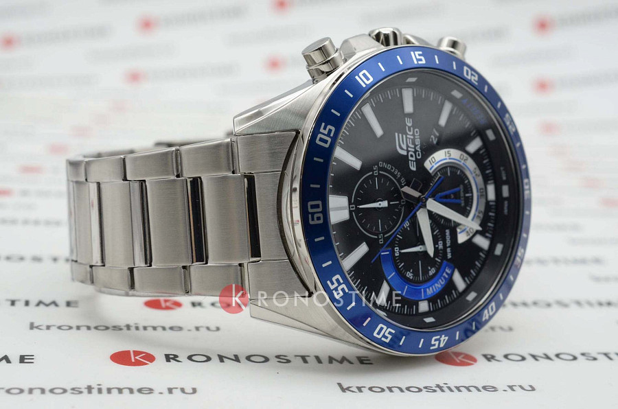 Часы Casio Edifice EFV-620D-1A2VUDF (EFV-620D-1A2) — черный, металл сталь
