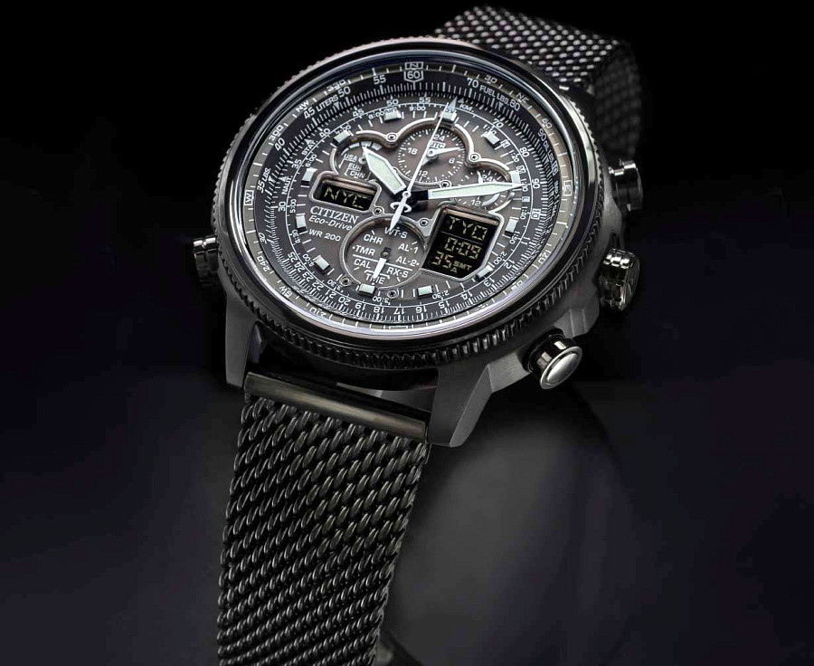 Часы Citizen Promaster JY8037-50E — металл сталь, Япония