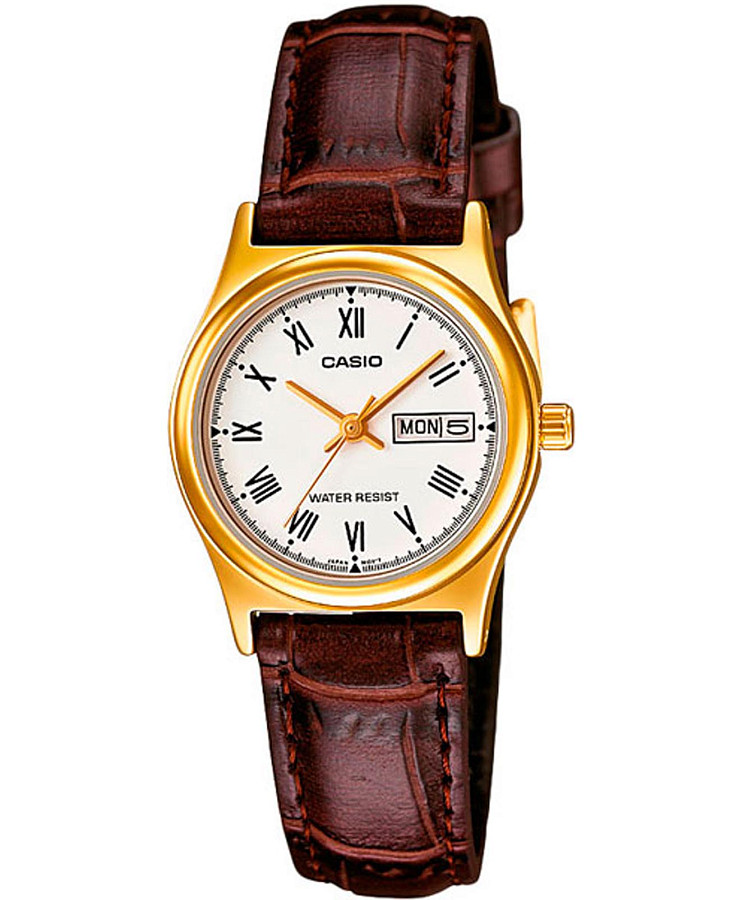 Часы Casio Collection LTP-V006GL-7B — женские, белый