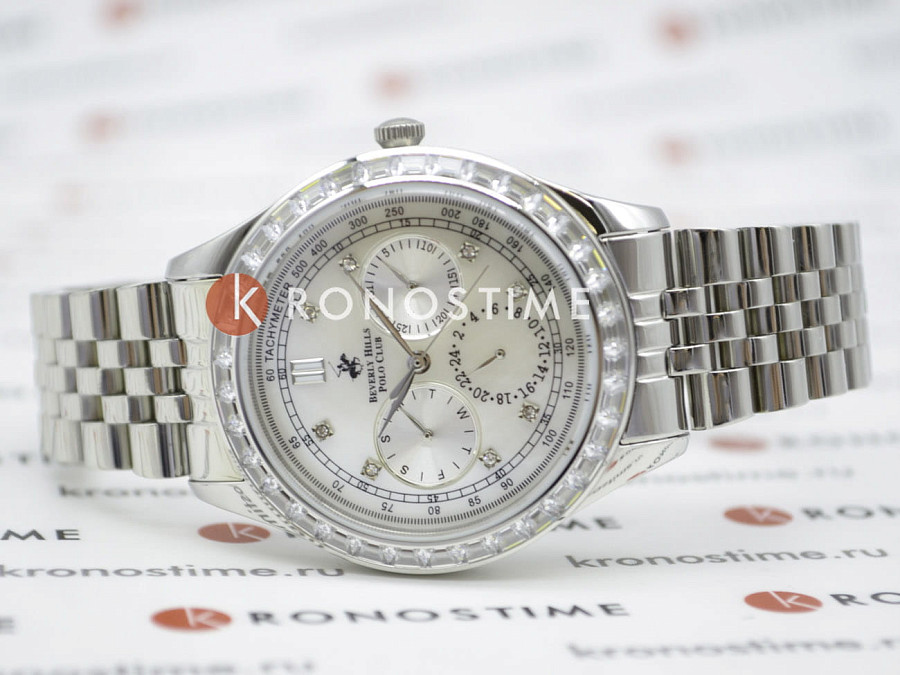 Часы Beverly Hills Polo Club BP3563X.320 — кварцевые, металл сталь