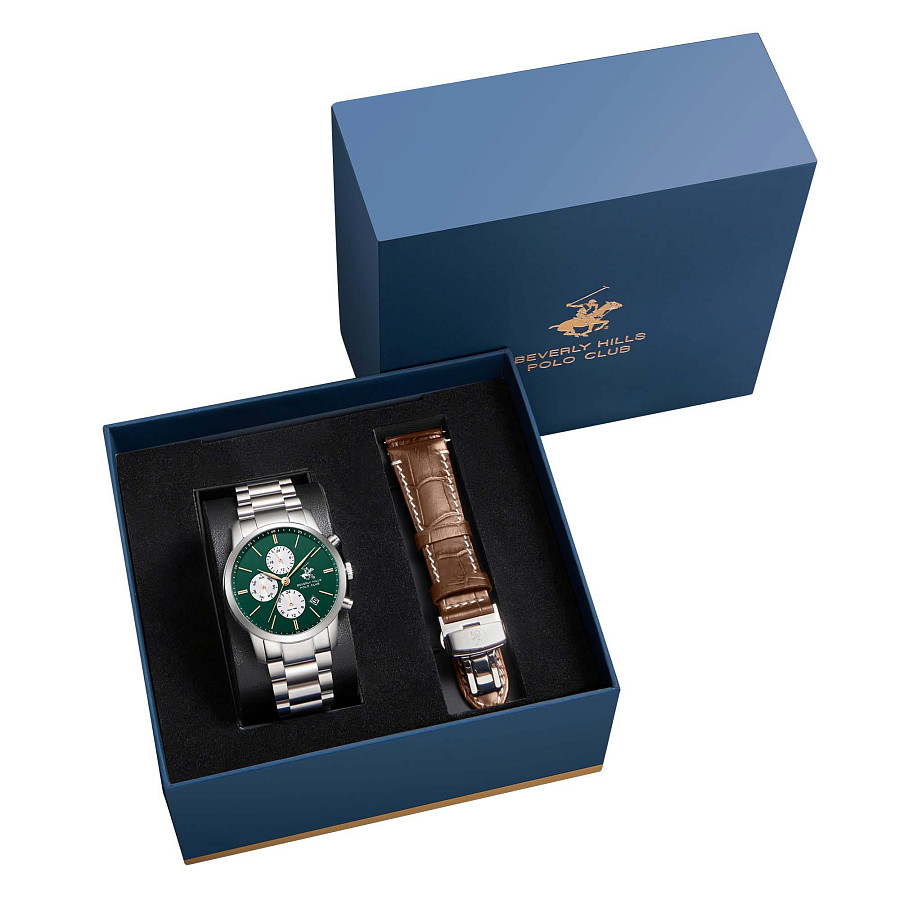 Часы Beverly Hills Polo Club BP3861X.370 — кварцевые, сталь металл
