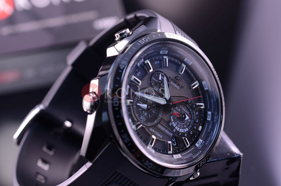 Часы Casio Edifice EQS-500C-1A1 — металл сталь, Япония