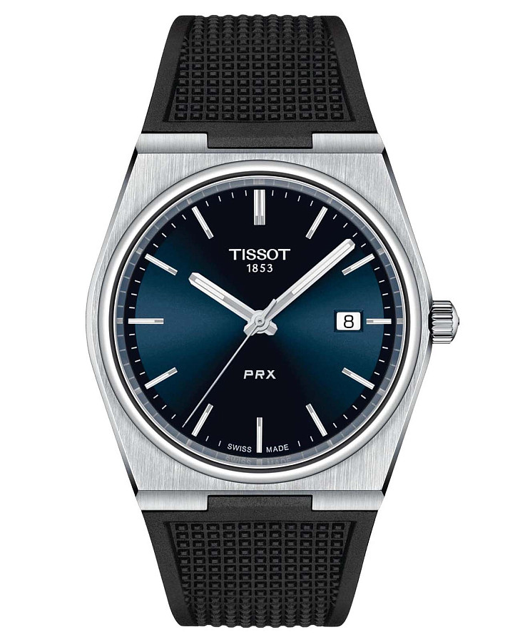Часы Tissot PRX T137.410.17.041.00 — мужские, синий