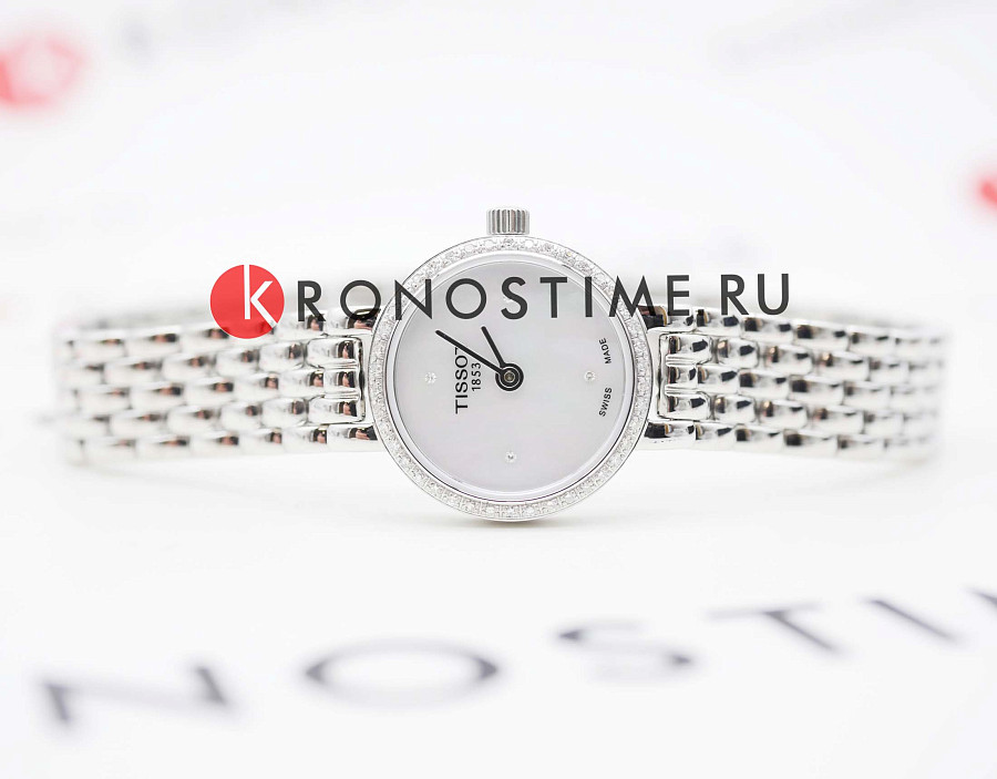 Часы Tissot Lovely Round T140.009.61.116.00 — женские, нержавеющая сталь 316l