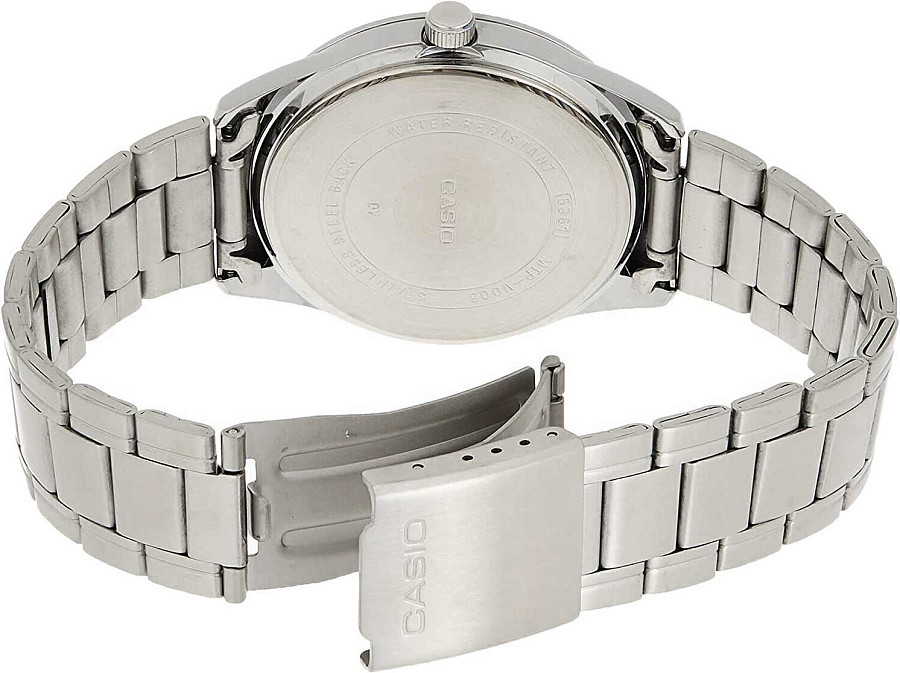 Часы Casio Collection MTP-V005D-1B5UDF (MTP-V005D-1B5) — кварцевые, металл сталь