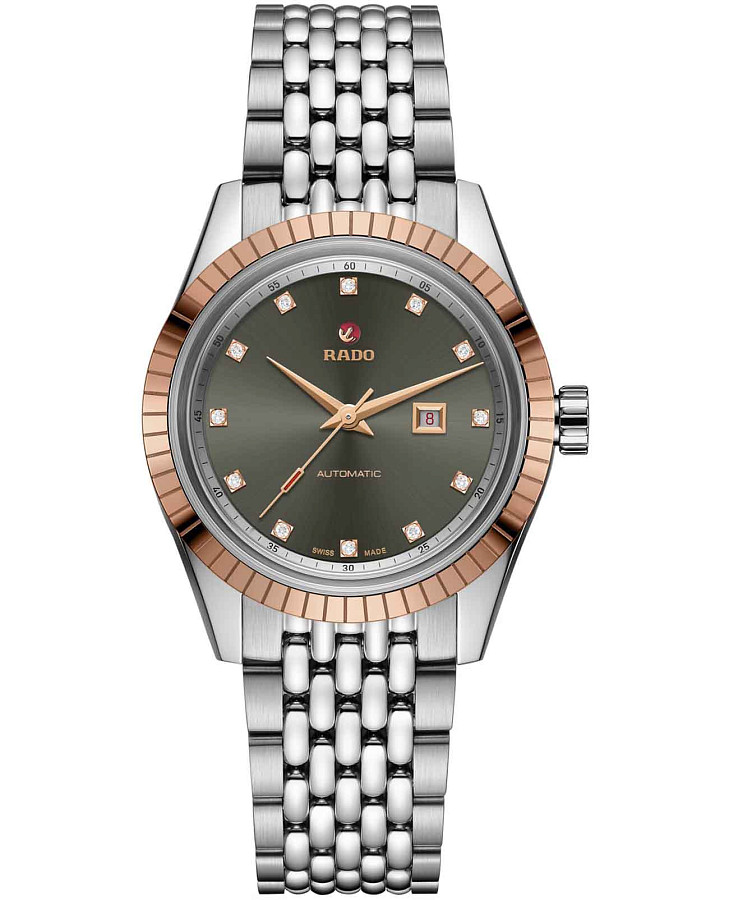 Часы Rado Hyperchrome Classic R33102703 — женские, зеленый