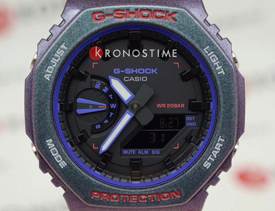 Часы Casio G-Shock GA-2100AH-6ADR (GA-2100AH-6A) — карбон пластик, Япония