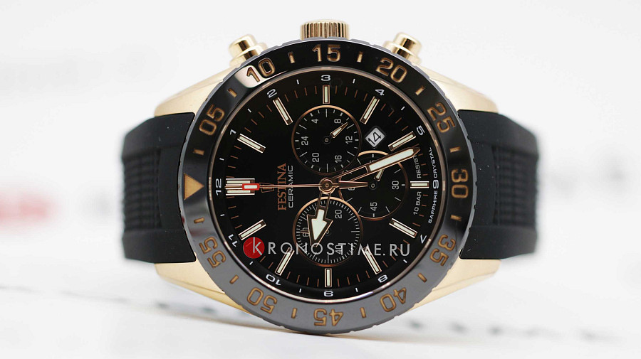 Часы Festina Ceramic F20516/2 — металл сталь, Испания