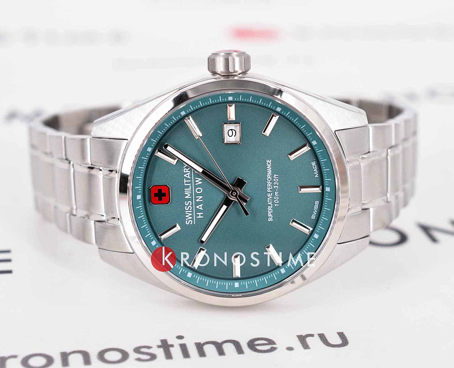Часы Swiss Military Hanowa Pioneer SMWGH0004104 — кварцевые, сталь металл