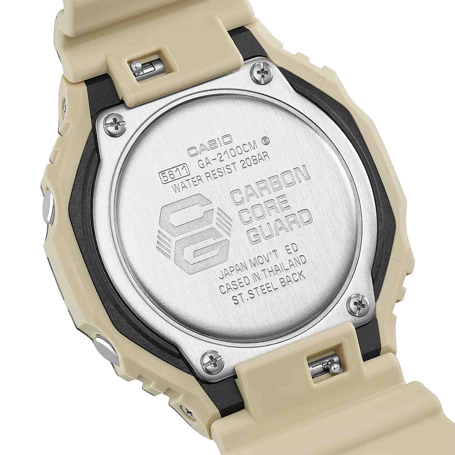 Часы Casio G-Shock GA-2100CM-5A — пластик карбон, Япония
