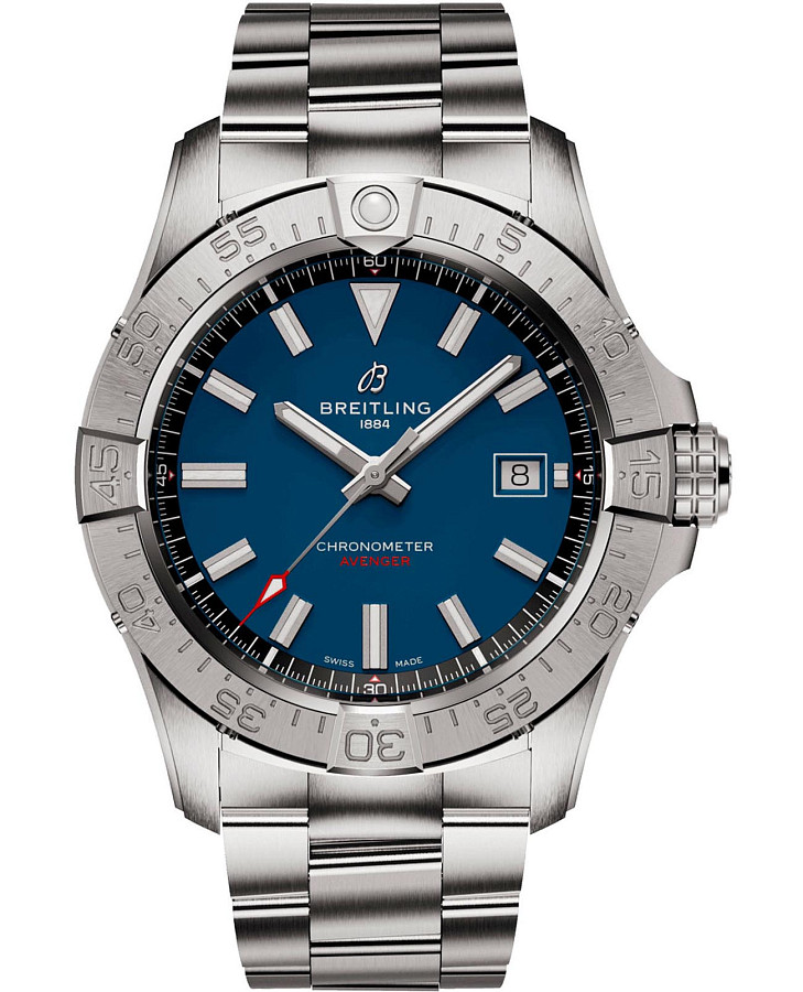Часы Breitling Avenger Automatic 42 A17328101C1A1 — мужские, синий