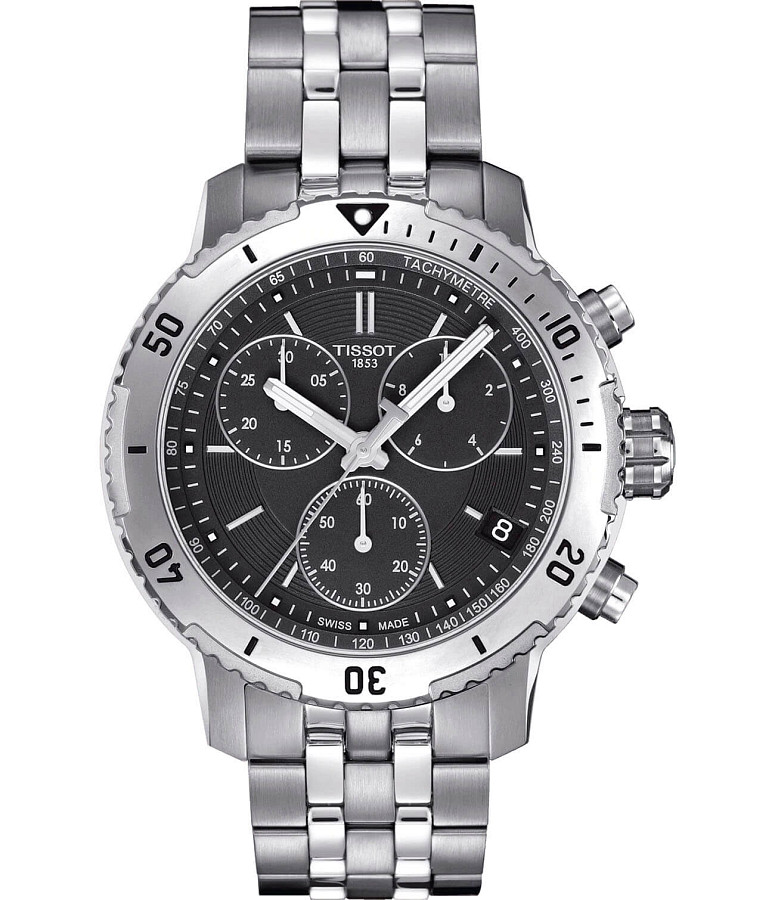 Часы Tissot PRS 200 T067.417.11.051.01 — мужские, черный