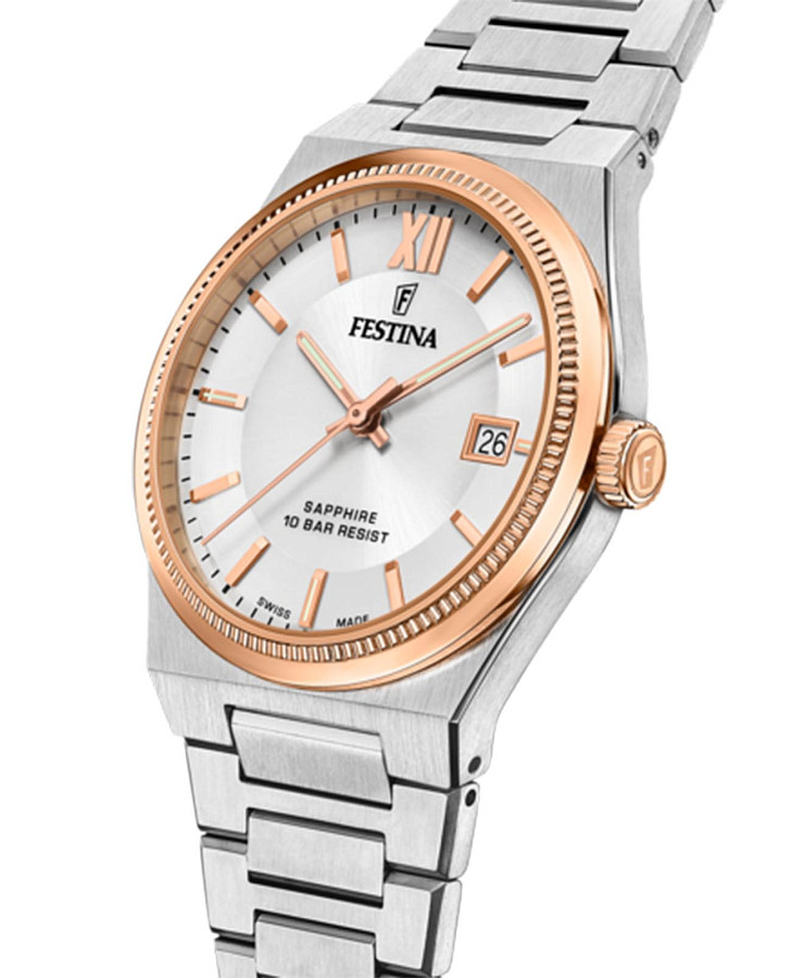 Часы Festina Classics F20036/1 — кварцевые, сталь