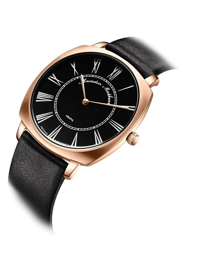 Часы Михаил Москвин Classic 1314B3L2 — кварцевые, латунь