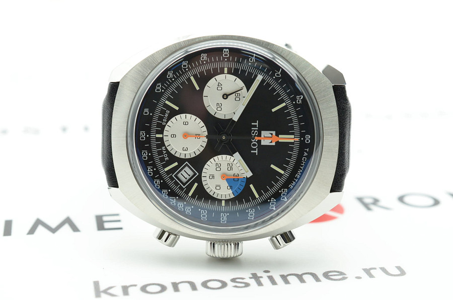Часы Tissot Heritage 1973 T124.427.16.051.00 — черный, сталь металл