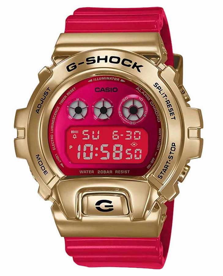 Часы Casio G-Shock GM-6900CX-4 — мужские, золотой