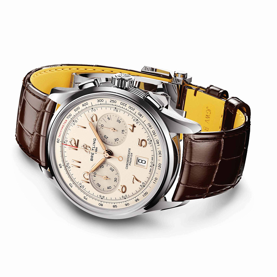 Часы Breitling Premier B01 Chronograph 42 AB0145211G1P1 — артикул AB0145211G1P1