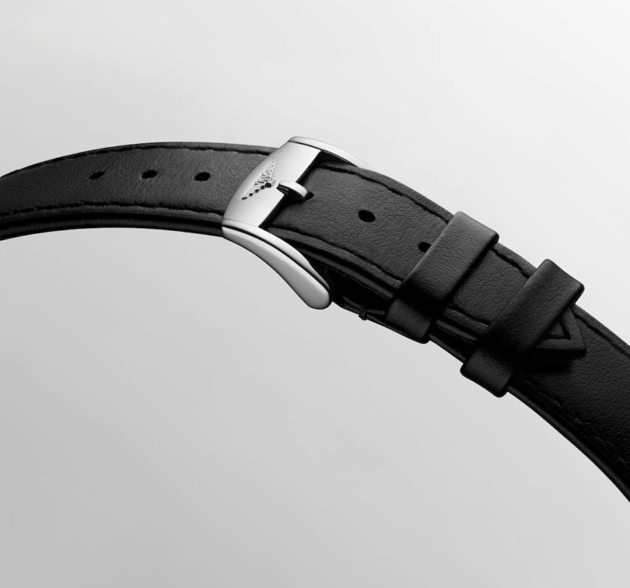 Часы Longines Heritage Classic L1.650.4.52.2 — мужские, кожаный