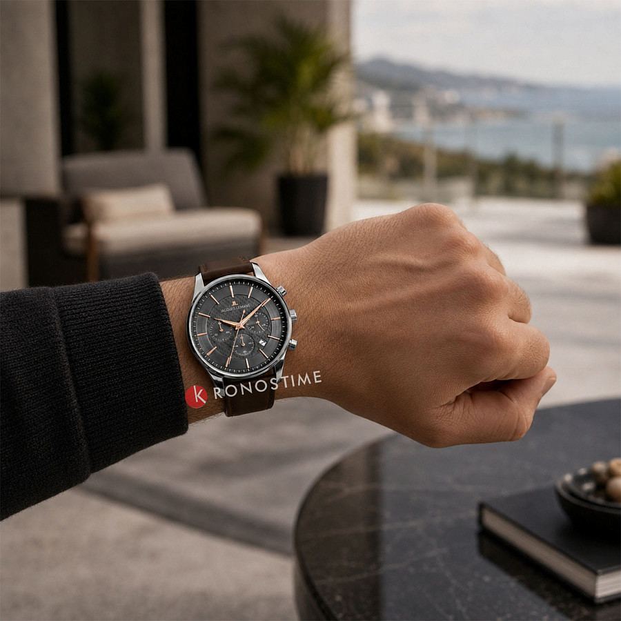 Часы Jacques Lemans Classic 1-2228D — металл сталь, Австрия