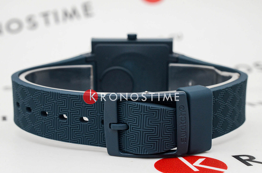 Часы Swatch Squared Off SO34M701 — силикон, мужские