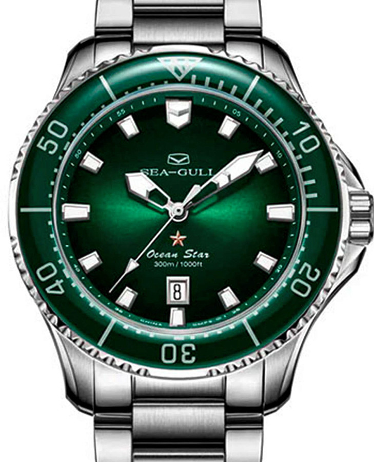 Часы Seagull Ocean Star 816.92.1213 — механические, сталь металл