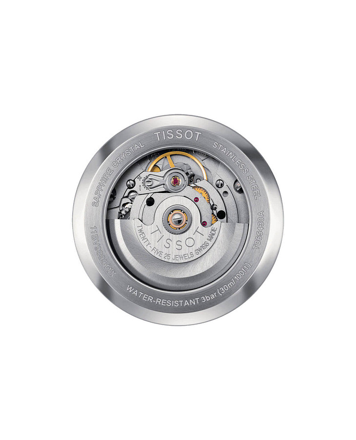 Часы Tissot Automatics III T065.430.16.031.00 — механические, сталь металл